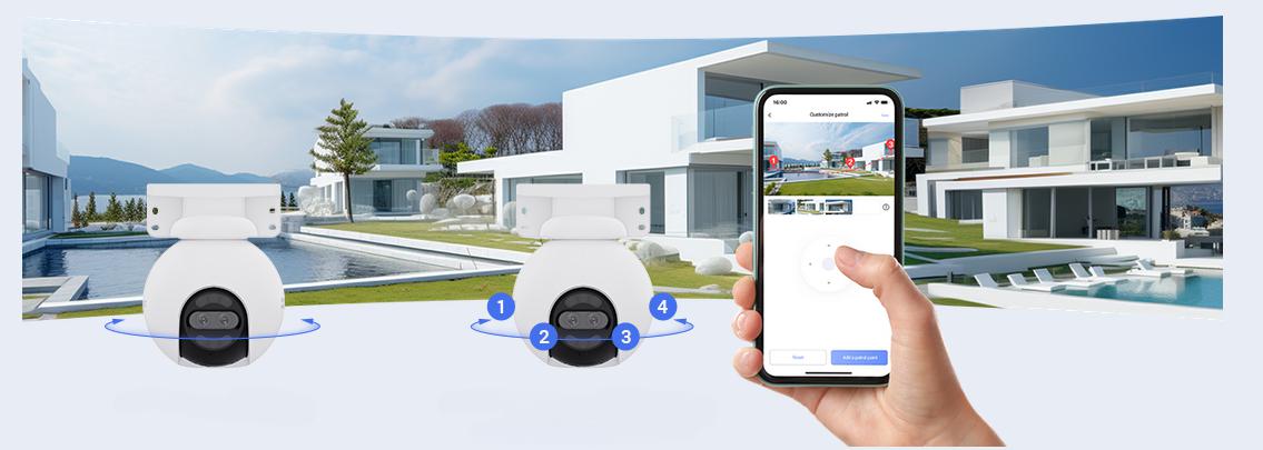 Kamera IP Ezviz H80x Dual 4K 8MP+2MP 4mm - obrazek 14