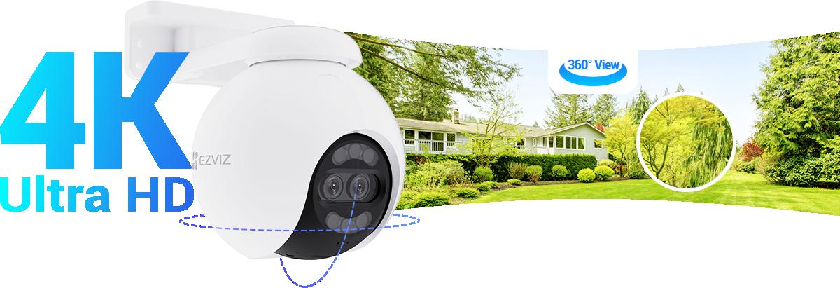 Kamera IP Ezviz H80x Dual 4K 8MP+2MP 4mm - obrazek 9