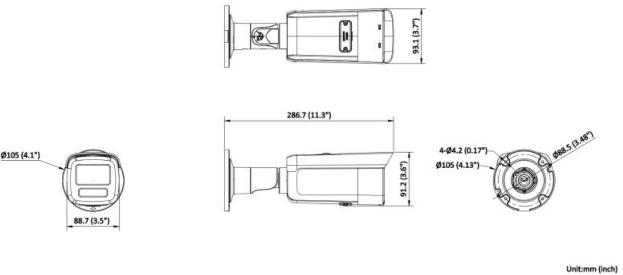 Kamera IP HIKVISION DS-2CD2T46G2H-2I(2.8mm)(eF)/Black - obrazek 2