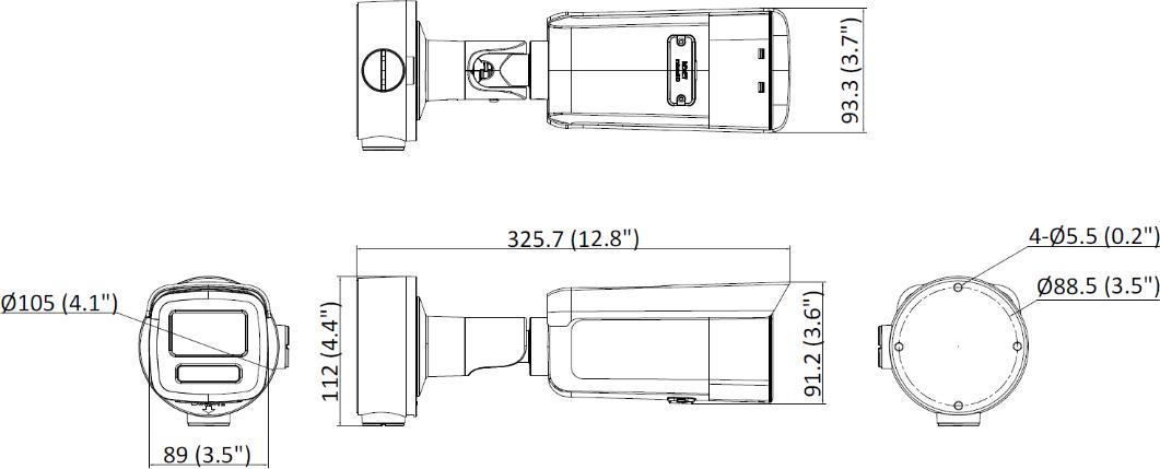 Kamera IP HIKVISION DS-2CD3T86G2-4IS(4mm)(Ostd) - obrazek 4