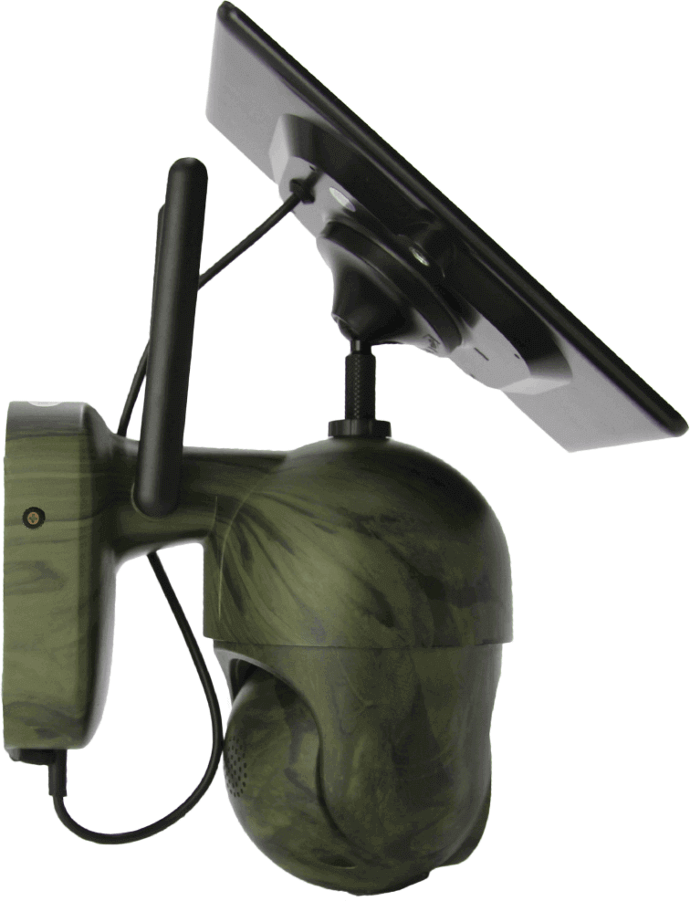 Kamera IP Orllo Bezprzewodowa 4G LTE Obrotowa z Panelem Solarnym ORLLO TZ1 Moro