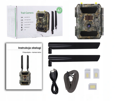 LUXURY-GOODS Fotopułapka - Kamera Leśna - Willfine 4.0CG 60°