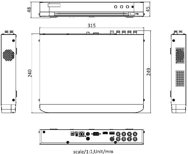 Rejestrator 5W1 HIKVISION iDS-7208HQHI-M1/XT(STD)/4A+8/4ALM