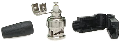 DELTA Wtyk BNC Skręcany Kątowy