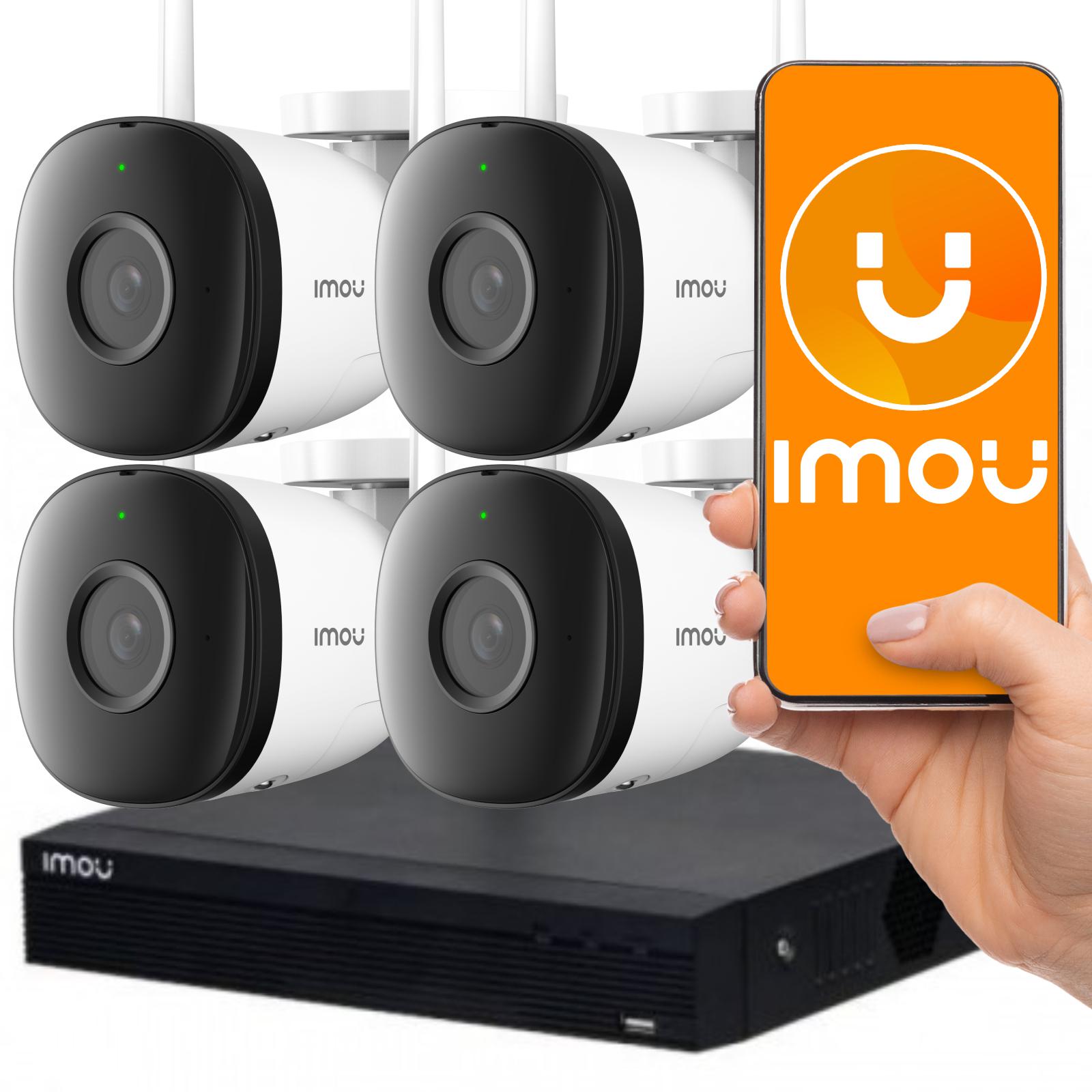 Zestaw IMOU WI-FI KIT Lite KIT/NVR1104HS-W-S2/4-F22