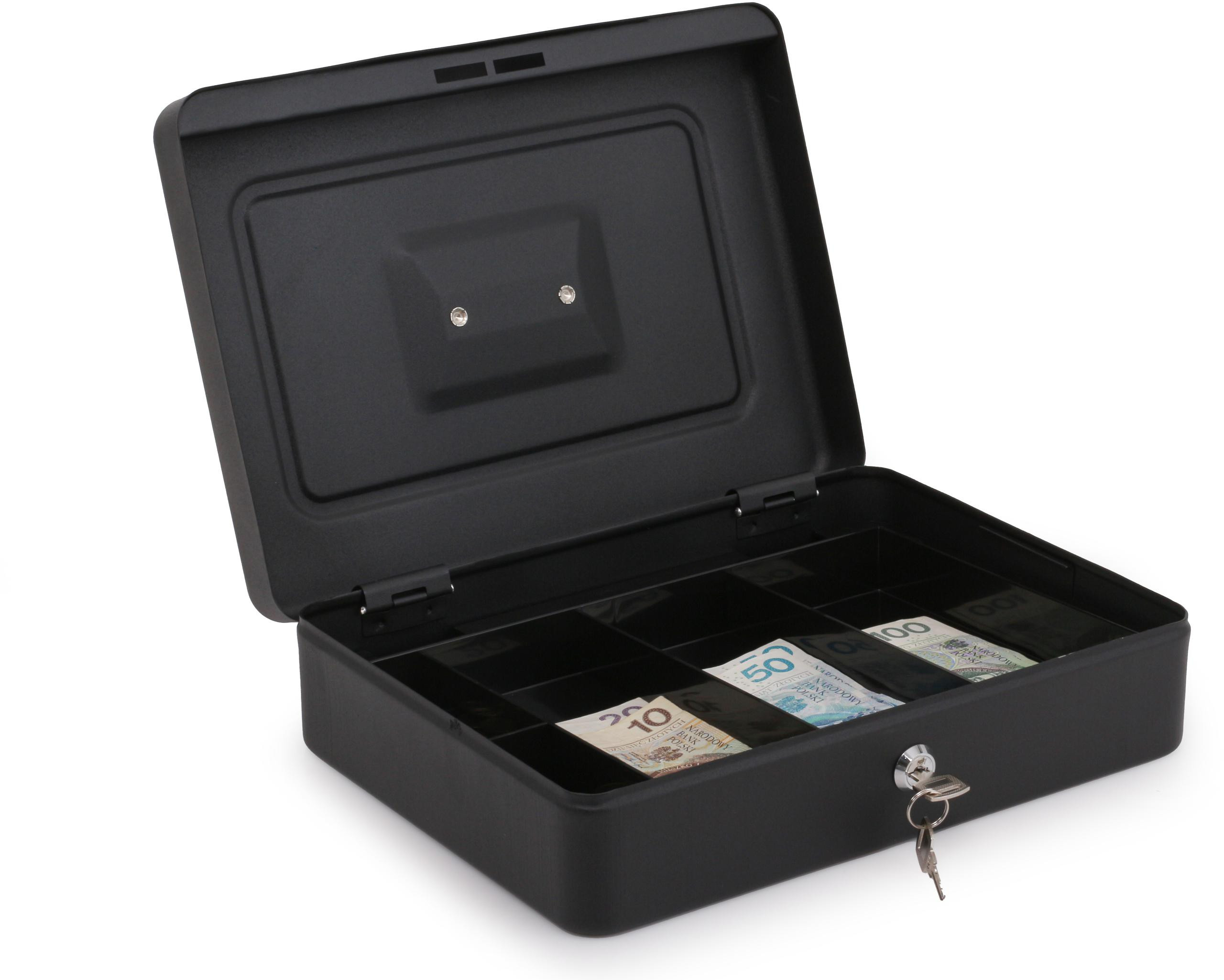 Kasetka metalowa RED Eagle BOX-300 na pieniądze