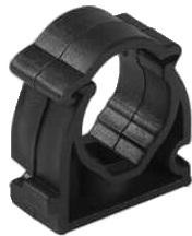 STASIŃSKI SP. Z O.O. Uchwyt do rur elektroinstalacyjnych zamykany Czarny Cuze-18 (1szt.)