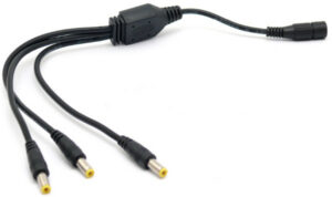 SUNNY Rozgałęźnik NA 3 Wtyki 2,1/5,5 Z Gniazdem