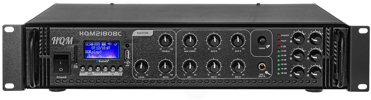 Wzmacniacz HQM2180BC Radio FM/MP3/Bluetooth 180W