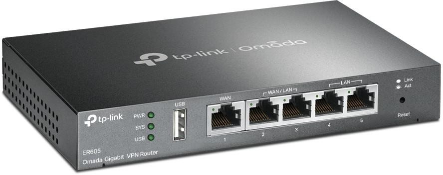 Router TP-Link TL-ER605 VPN SafeStream, Multi-WAN