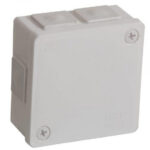 Puszka natynkowa pusta 6 wlotów Viplast VP-22 Biała IP55 86x86x40mm 022-01