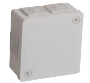 Puszka natynkowa pusta 6 wlotów Viplast VP-22 Biała IP55 86x86x40mm 022-01