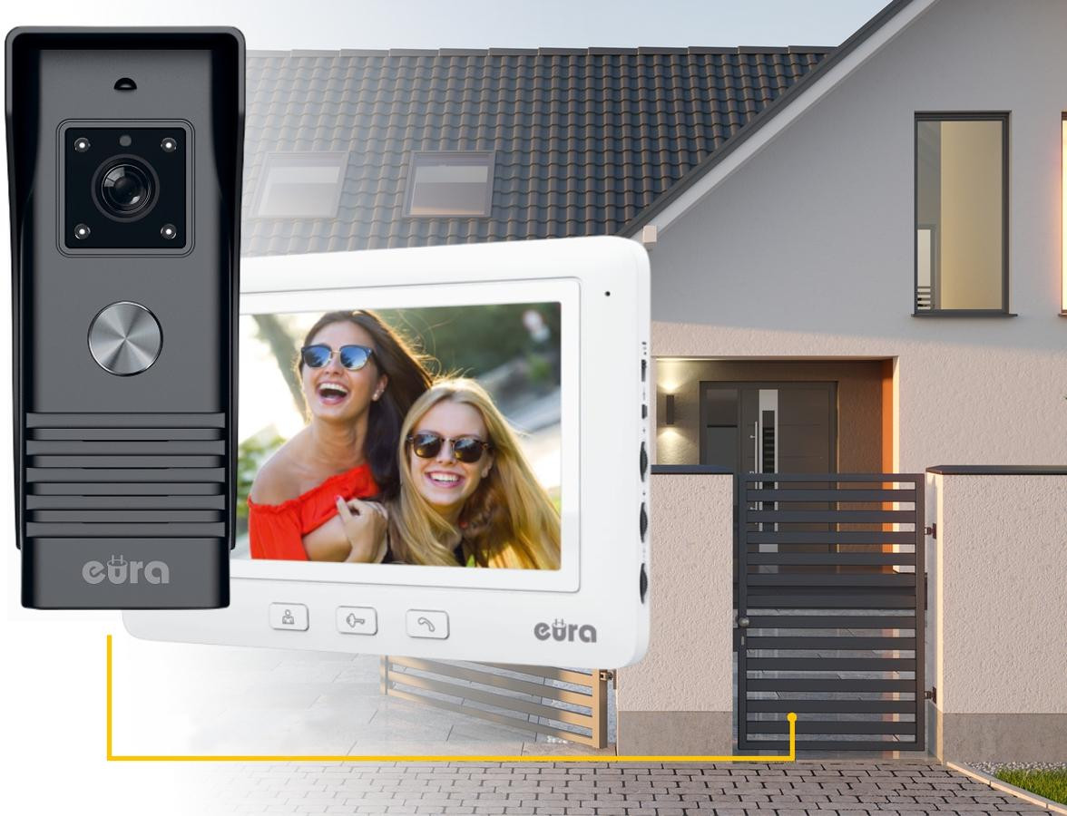 Wideodomofon Eura VDP-45A3 "ALPHA" White - obrazek 11