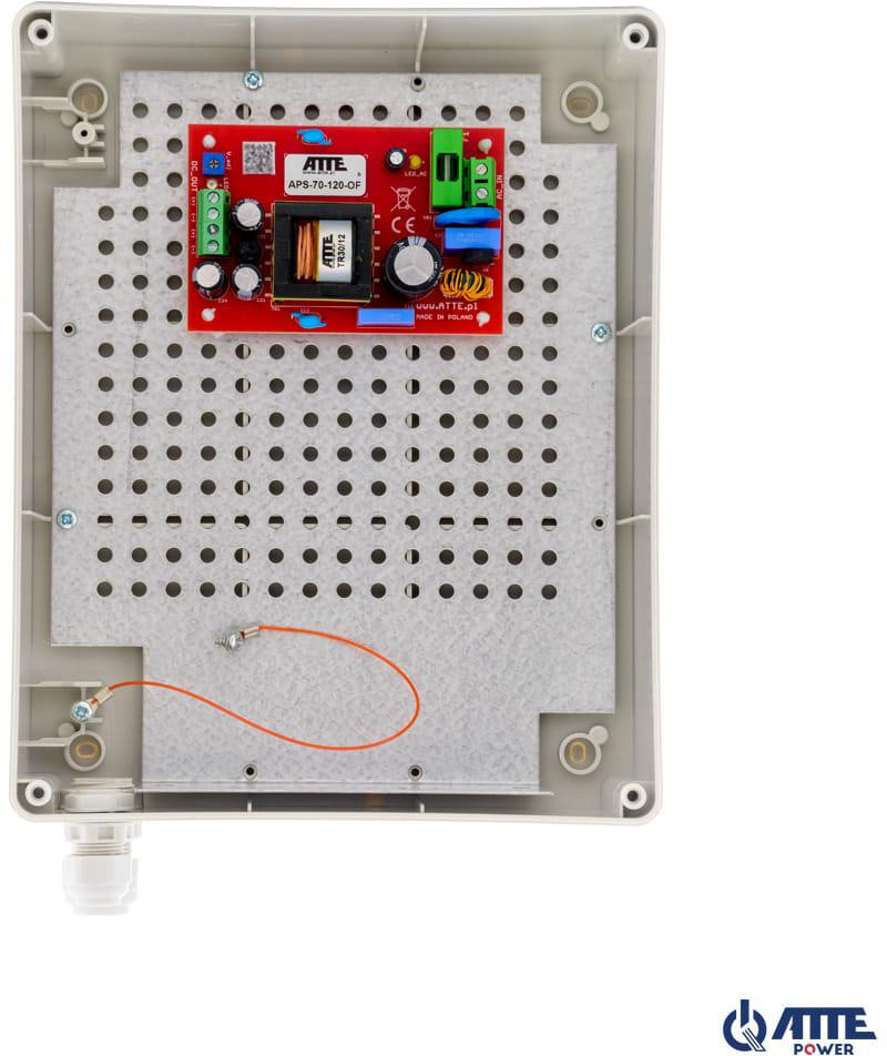 Zasilacz sieciowy Smps 12V 6A 72W Atte APS-70-120-L1
