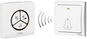 Dzwonek bezprzewodowy Virone DB-3 bezbateryjny przycisk,learning system,80m