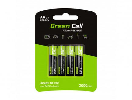 Akumulatorki Green Cell 4x AA HR6 2000mAh GR02