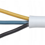 Przewód elektryczny drut okrągły YDY 450/750V 3x1,5mm2 1m Mercor