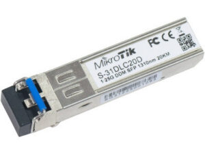 Moduł SFP Mikrotik S-31DLC20D 1.25G SM 20km 1310nm