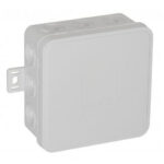 Puszka natynkowa pusta 12 wlotów Viplast V6 klik Biała IP54 85x85x41mm 036-01