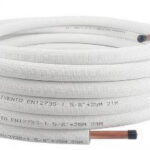 Rura Miedziana w otulinie 3/8 krąg 25 m Tivento Flex