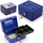 Kasetka metalowa RED Eagle BOX-150 na pieniądze