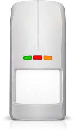 SATEL BE Wave Bezp. zew. dualna czujka ruchu z czujnikiem zmierzchu - szara AOD-210 GY