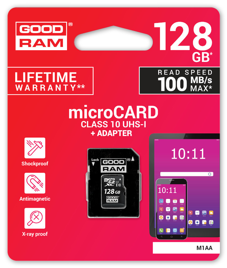 Karta pamięci microSD Goodram UHS-I 128GB