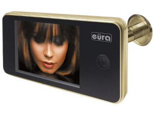 Wideo-Wizjer Eura VDP-01C1 ZŁOTY; 1072