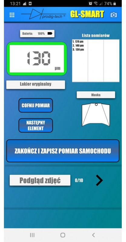 Miernik Grubości Lakieru GL-Smart-XL - obrazek 12