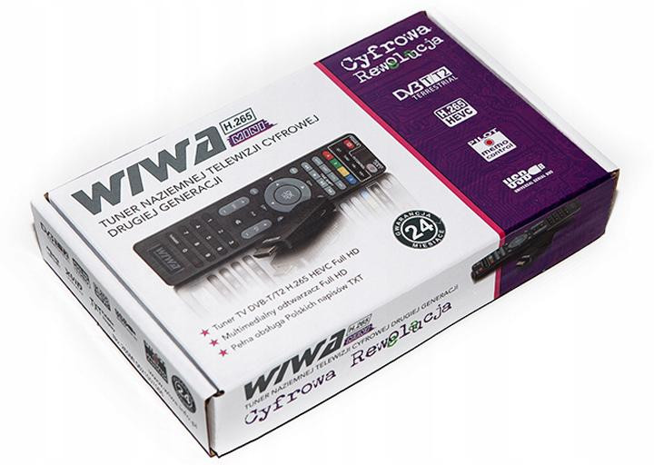 Tuner DVB-T/T2 Wiwa H.265 Mini