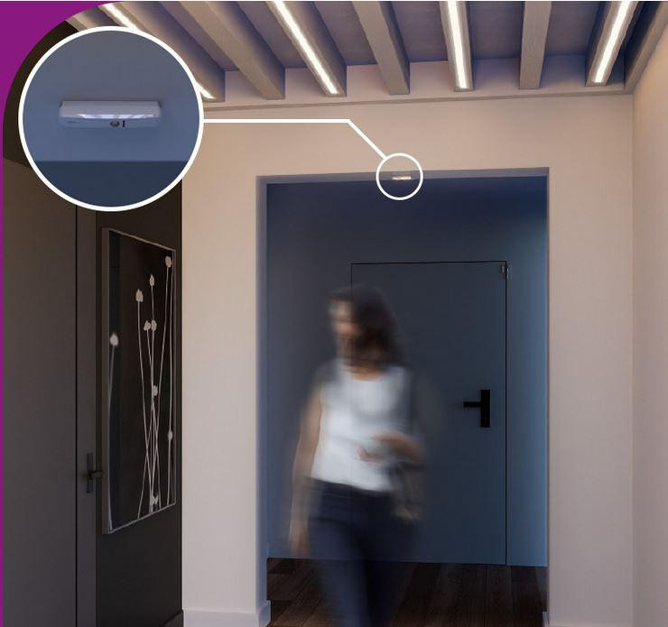 SATEL Czujka Kurtynowa CD-2 (Biała)