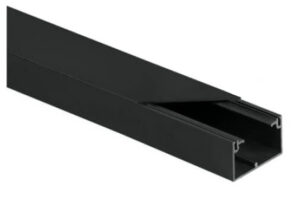 STASIŃSKI SP. Z O.O. Listwa elektroinstalacyjna kpl. Czarny CLS 40x25 2m (Paczka 10szt.)