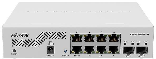 Mikrotik Routerboard CSS610-8G-2S+IN