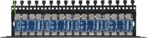 16-kanałowy panel zabezpieczający LAN z ochroną przepięciową PoE EWIMAR PTF-516R-ECO/PoE
