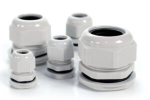 TRYTYT Dławnica kablowa z gwintem PG-7 jasnoszary (1szt.)