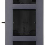 Ramka z puszką do montażu podtynk. 3-modułowa HIKVISION DS-KD-ACF3/Plastic