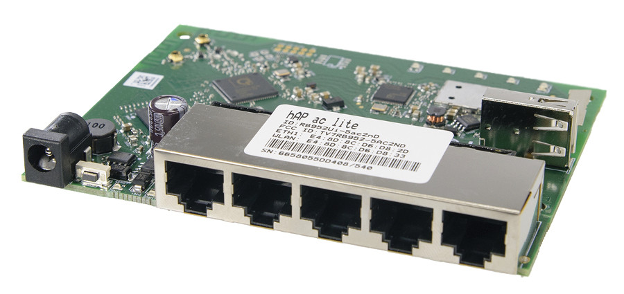Mikrotik Routerboard hAP ac Lite (RB952Ui-5ac2nD) - obrazek 3