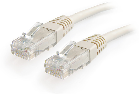 Patchcord KAT5E UTP 0,5M Szary