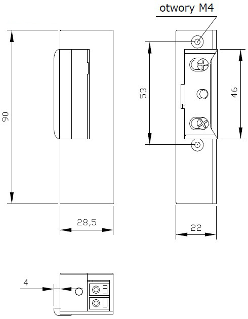 Zaczep Elektra R3 Z PAM. Z BLOK. PRAWY; 2193 - obrazek 4