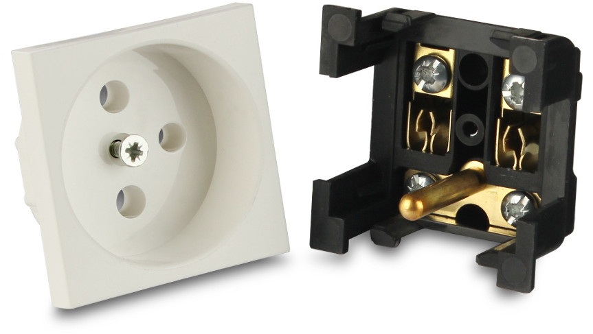 Gniazdo 1M elektryczne pojedyncze - obrazek 2