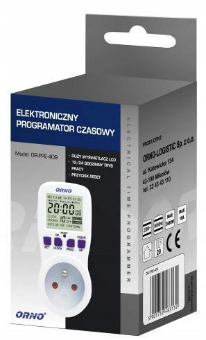 Programator Czasowy ORNO OR-PRE-409 - obrazek 2