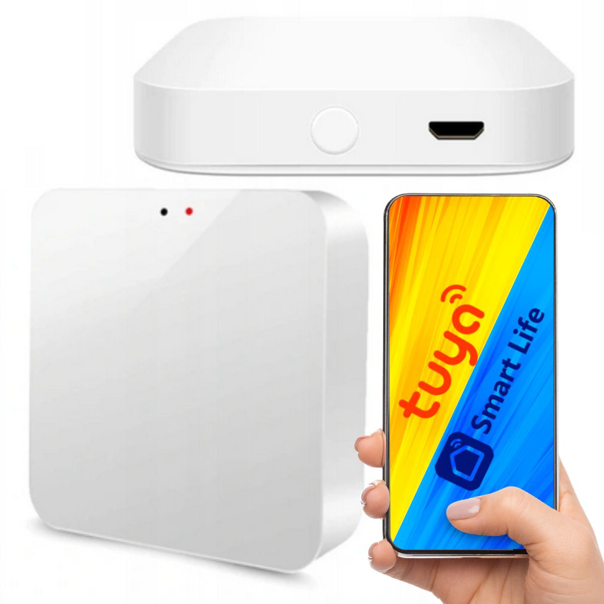 LUXURY-GOODS Centrala Bramka ZigBee 3.0 + Bluetooth WIFI Tuya Smart