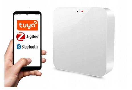 LUXURY-GOODS Centrala Bramka ZigBee 3.0 + Bluetooth WIFI Tuya Smart