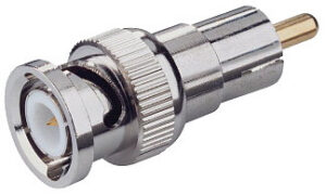 Przejscie Wtyk BNC-Wtyk Cinch