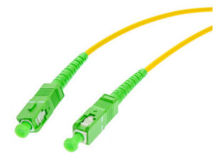 OPTON Patchcord Światłowodowy SM 1M Simplex 9/125, SC/APC-SC/APC 3MM