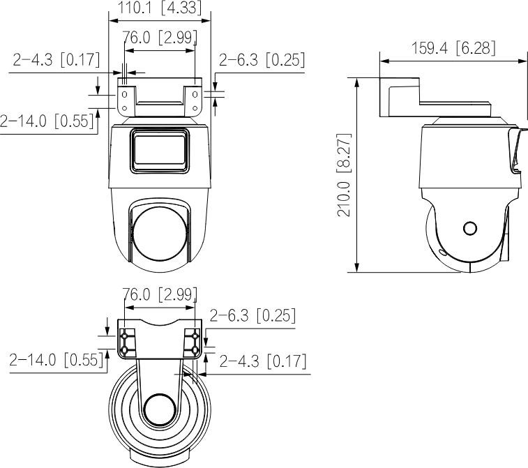 Kamera IP Dahua IPC-PTS2249B-E2-S-PV-LED-0360B-PRO - obrazek 3