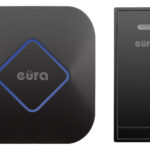 Dzwonek Bezprzewodowy ''EURA'' WDP-83H2 ''JAZZ'' bezbateryjny Czarny