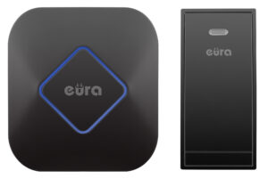 Dzwonek Bezprzewodowy ''EURA'' WDP-83H2 ''JAZZ'' bezbateryjny Czarny