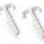 Uchwyt DO Przewodów PŁASKICH, Podwójny UWT-1 (100szt.)