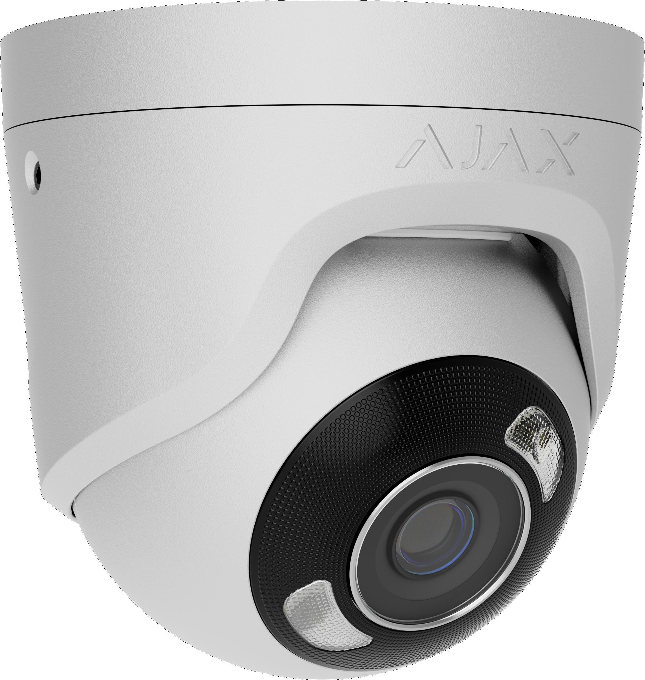Ajax Kamera HL - kopułka (metalowa) TurretCam (5 Mp/4 mm) (8EU) - white